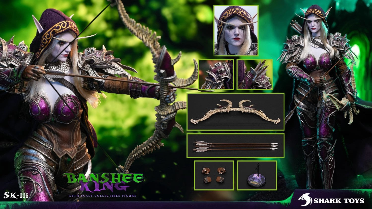 Shark Toys - 1:6 Banshee King Action Figure - inshobby.com