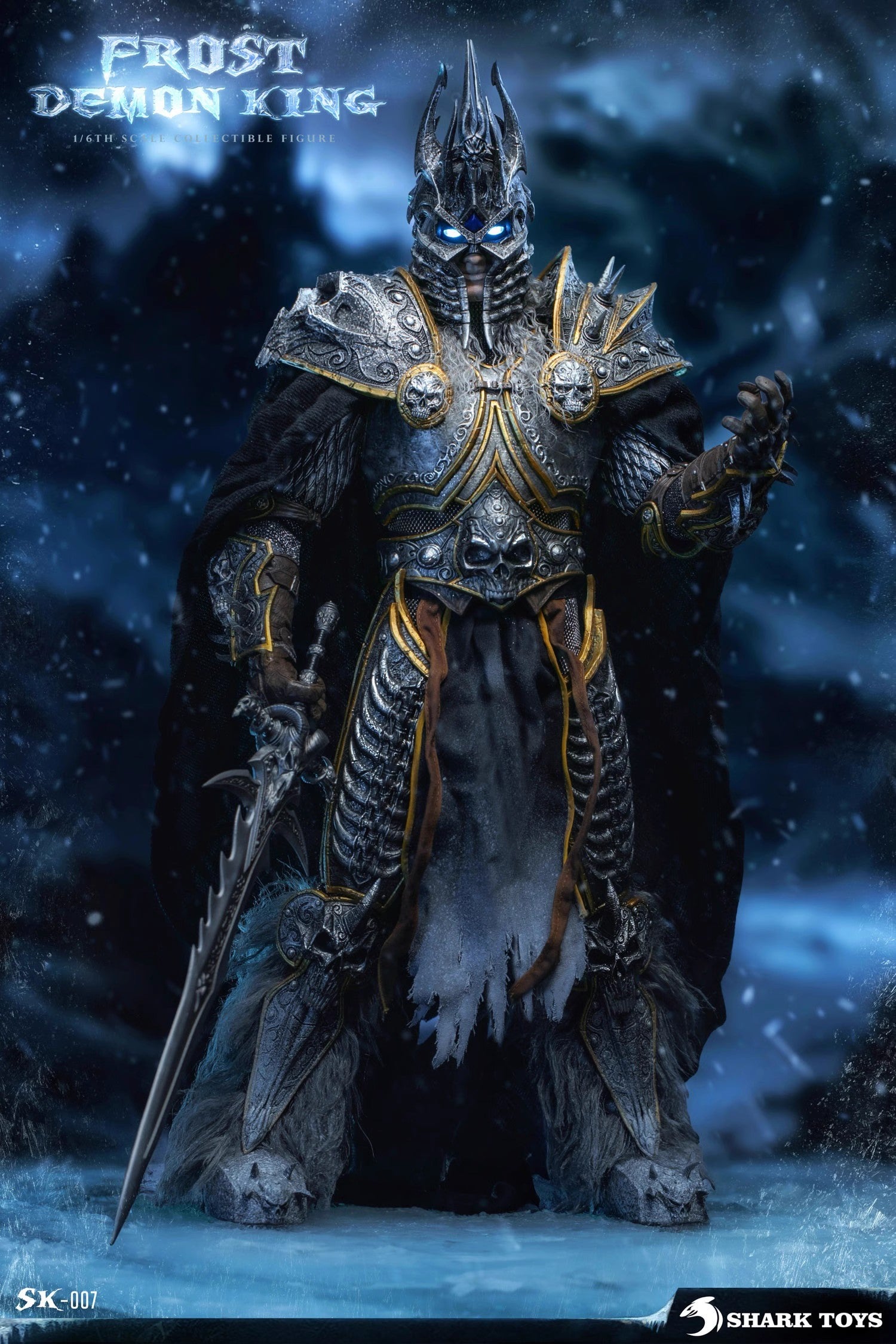 Shark Toys - 1:6 Frost Demon King Action Figure - inshobby.com