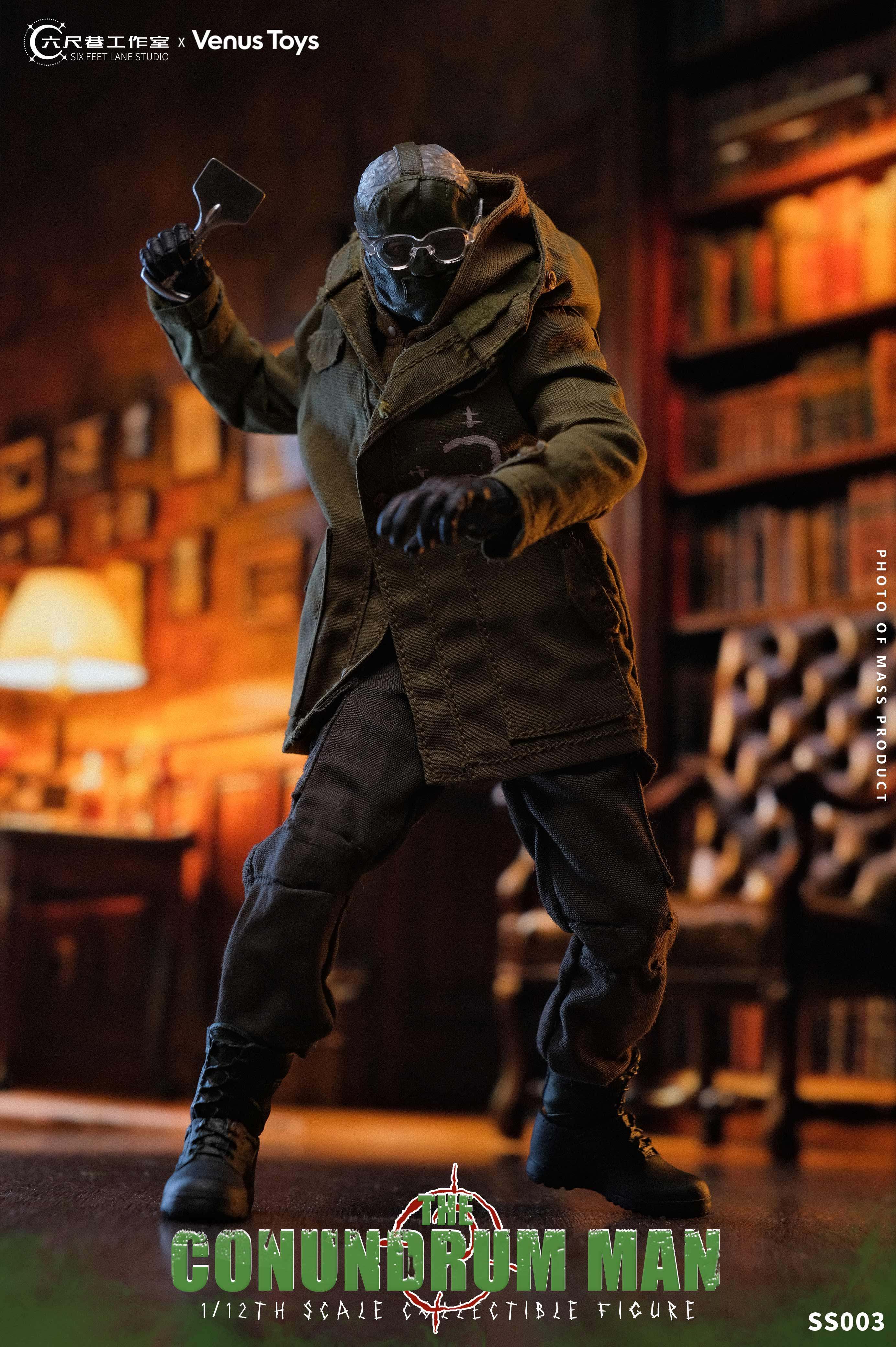 Six Feet Lane - 1:12 The Conundrum Man Action Figure - inshobby.com