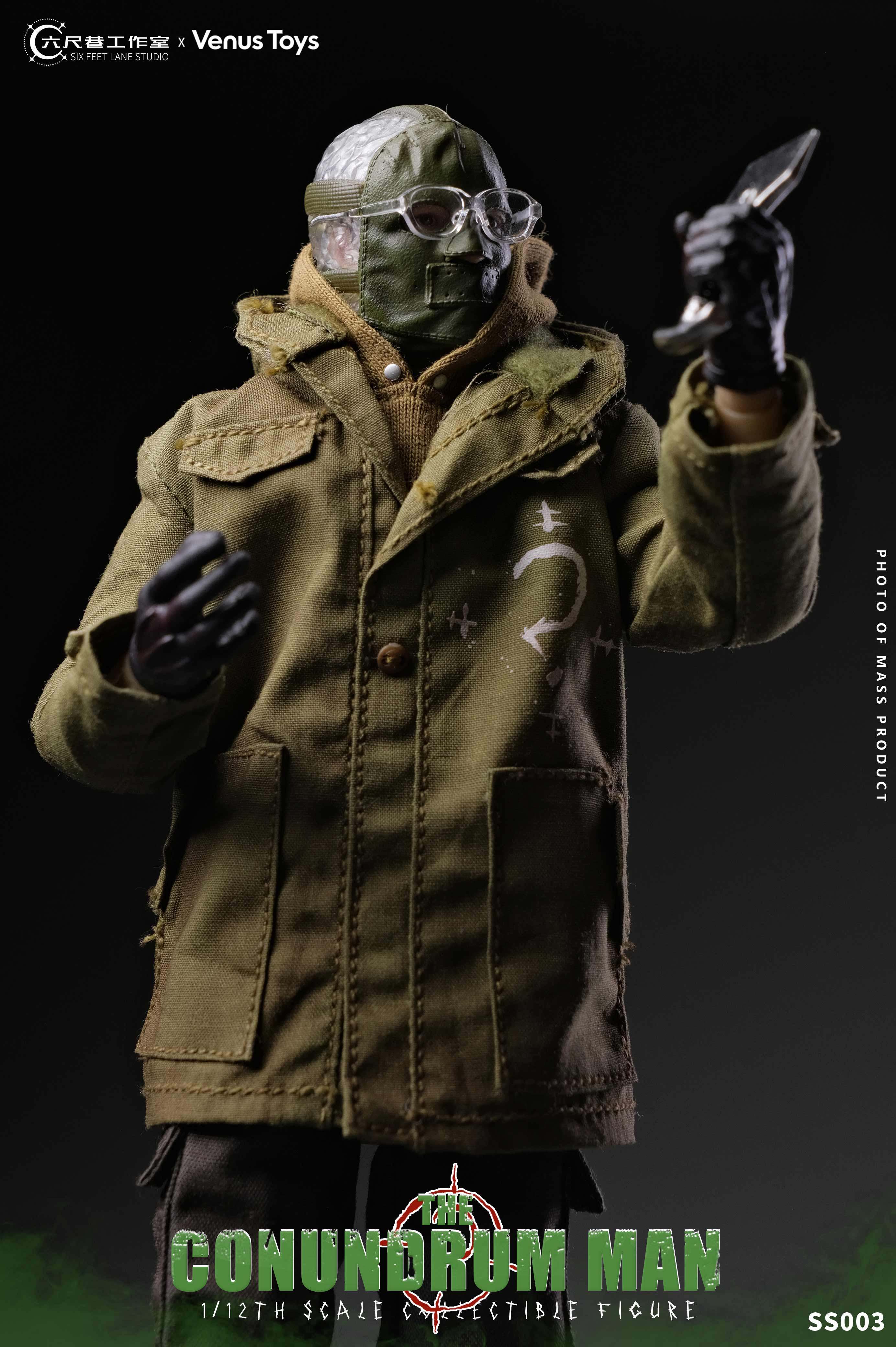 Six Feet Lane - 1:12 The Conundrum Man Action Figure - inshobby.com