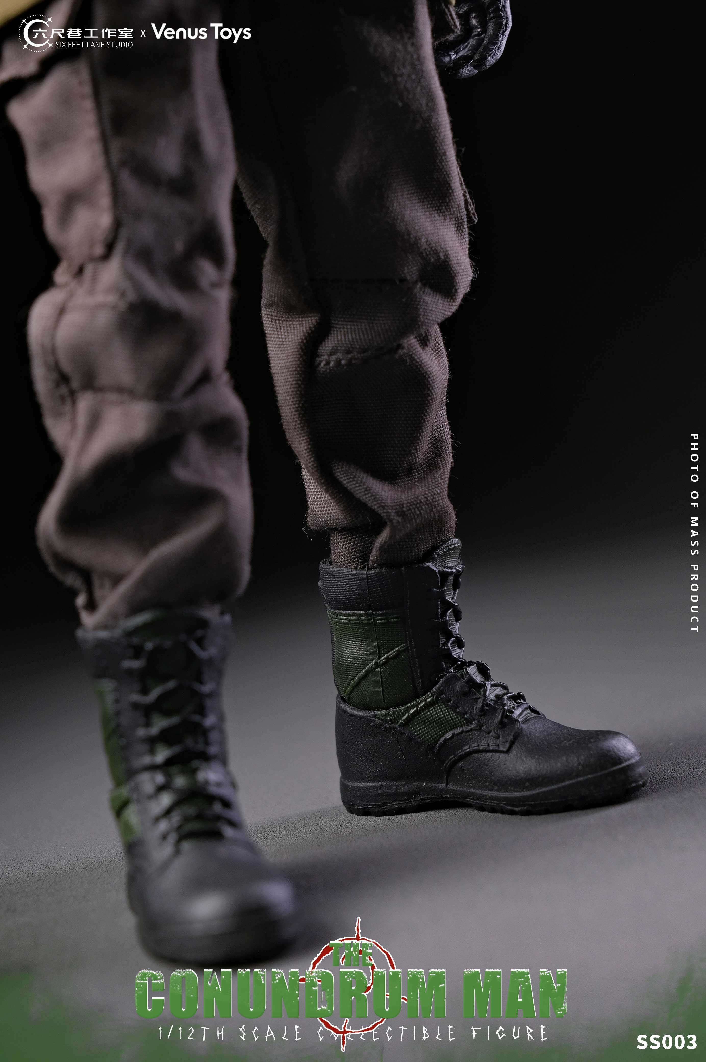 Six Feet Lane - 1:12 The Conundrum Man Action Figure - inshobby.com