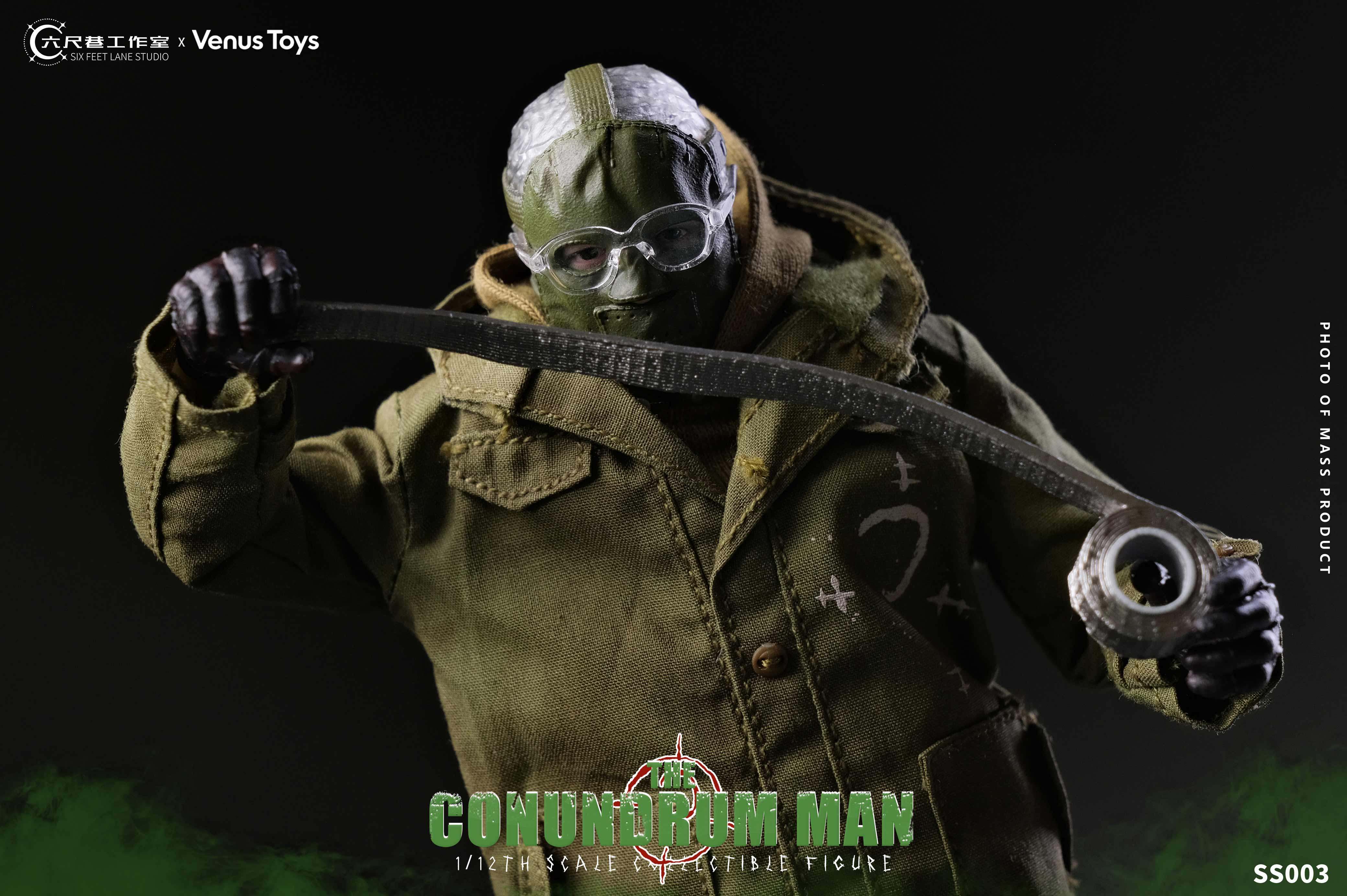 Six Feet Lane - 1:12 The Conundrum Man Action Figure - inshobby.com
