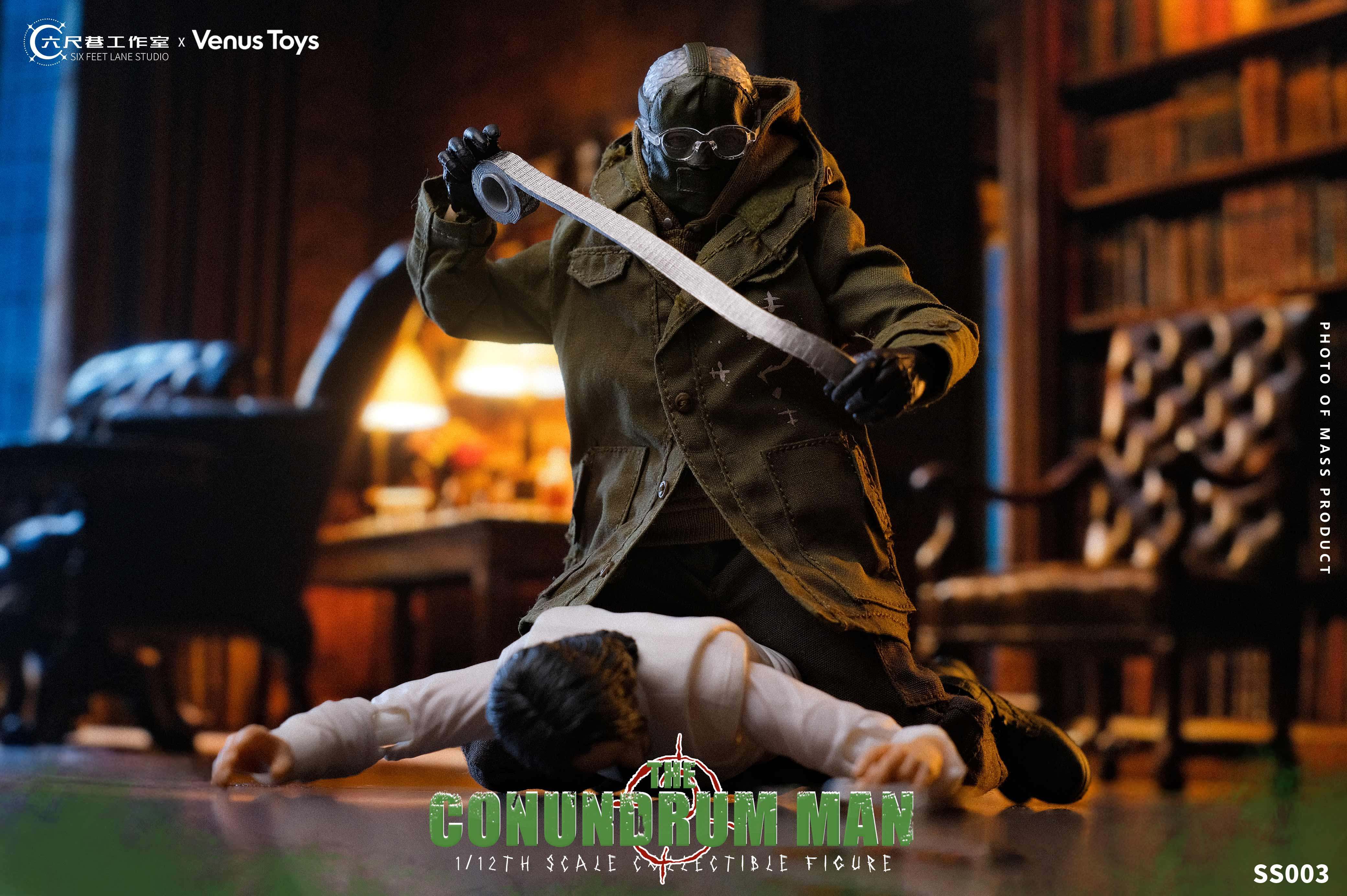 Six Feet Lane - 1:12 The Conundrum Man Action Figure - inshobby.com