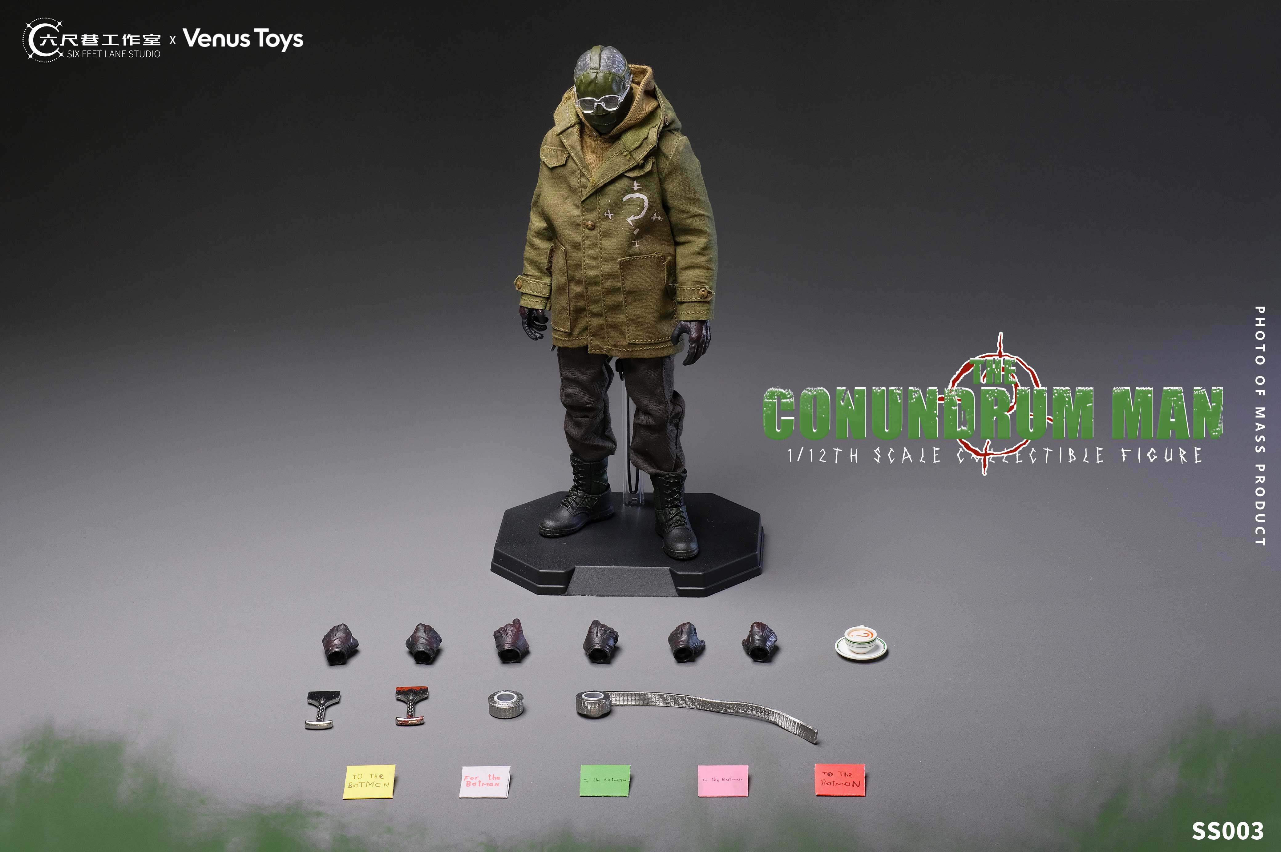 Six Feet Lane - 1:12 The Conundrum Man Action Figure - inshobby.com