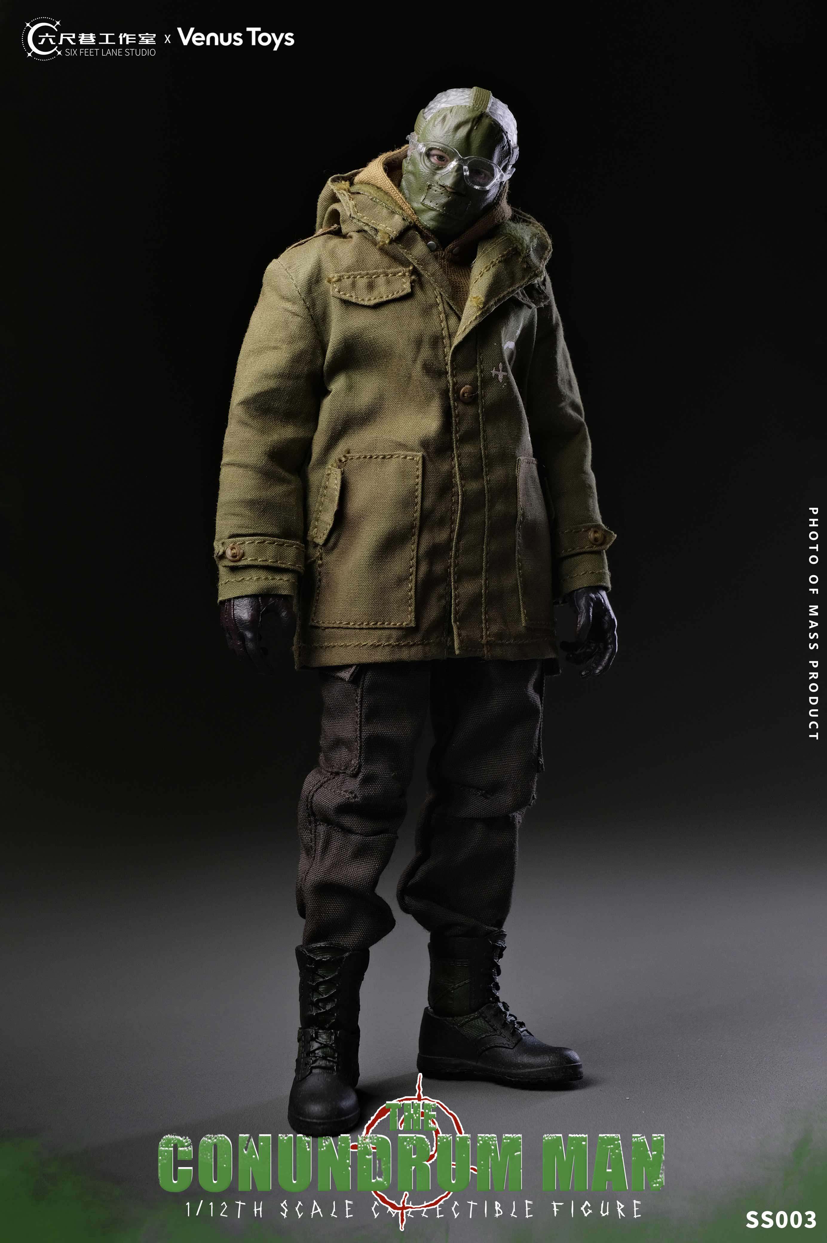 Six Feet Lane - 1:12 The Conundrum Man Action Figure - inshobby.com