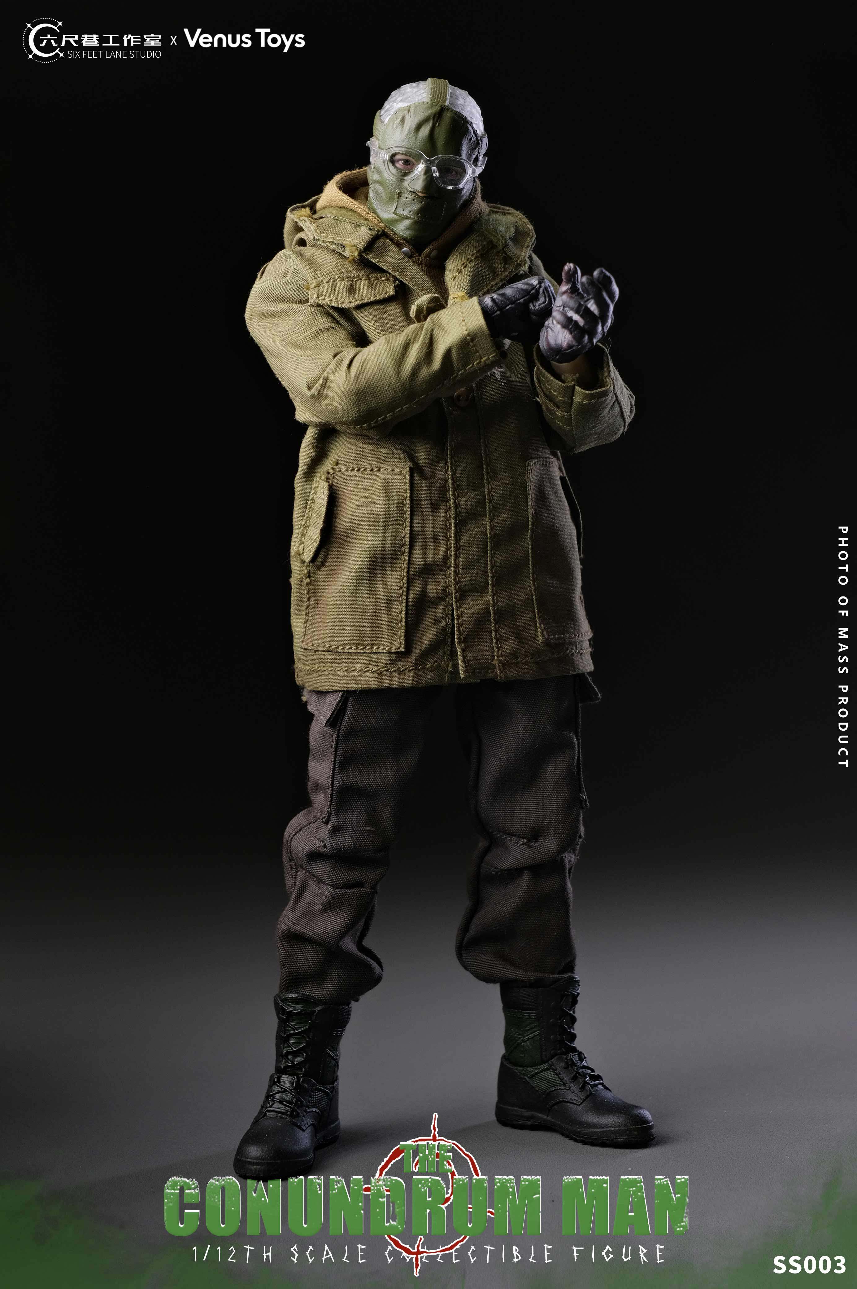 Six Feet Lane - 1:12 The Conundrum Man Action Figure - inshobby.com