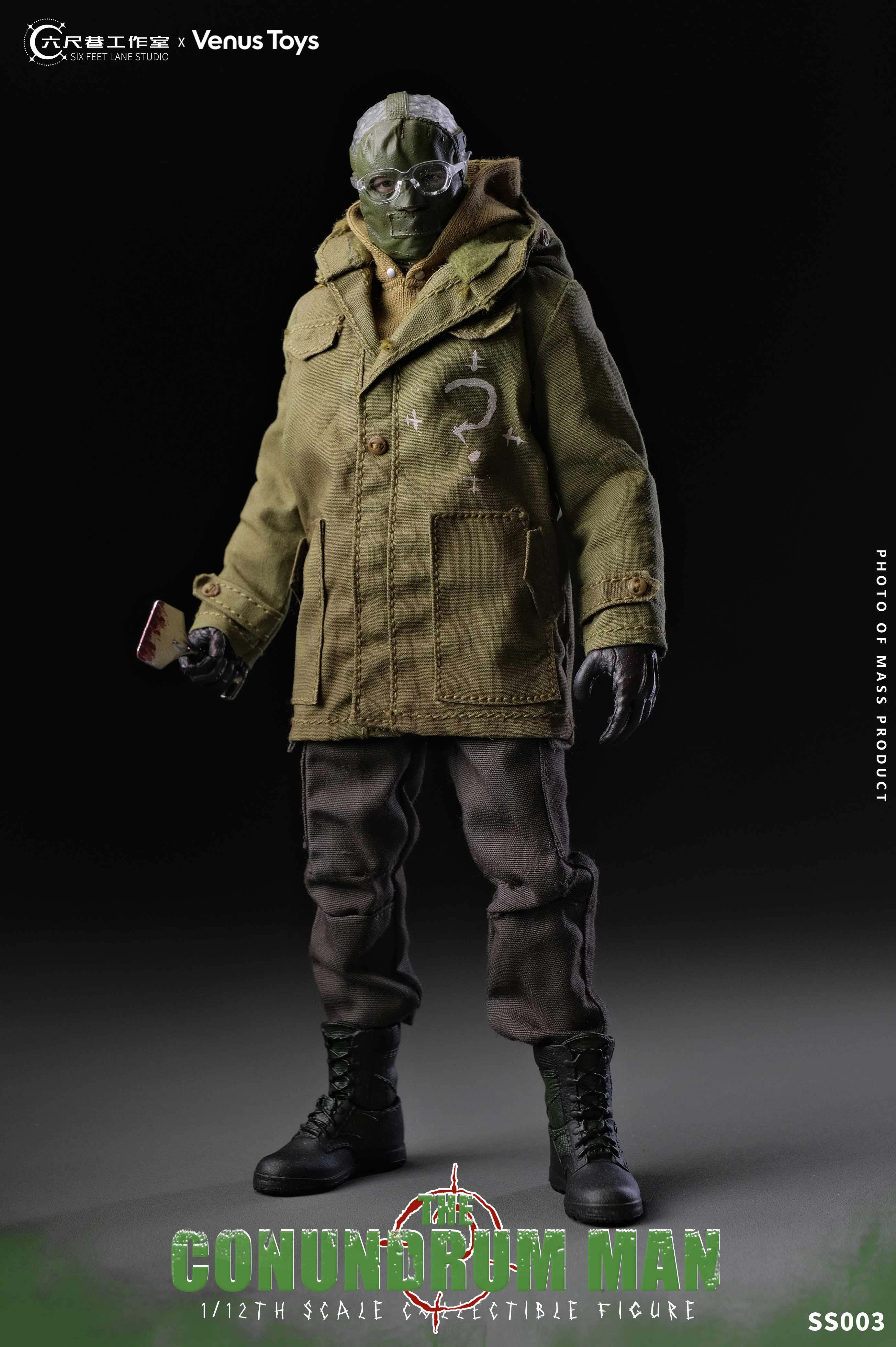 Six Feet Lane - 1:12 The Conundrum Man Action Figure - inshobby.com