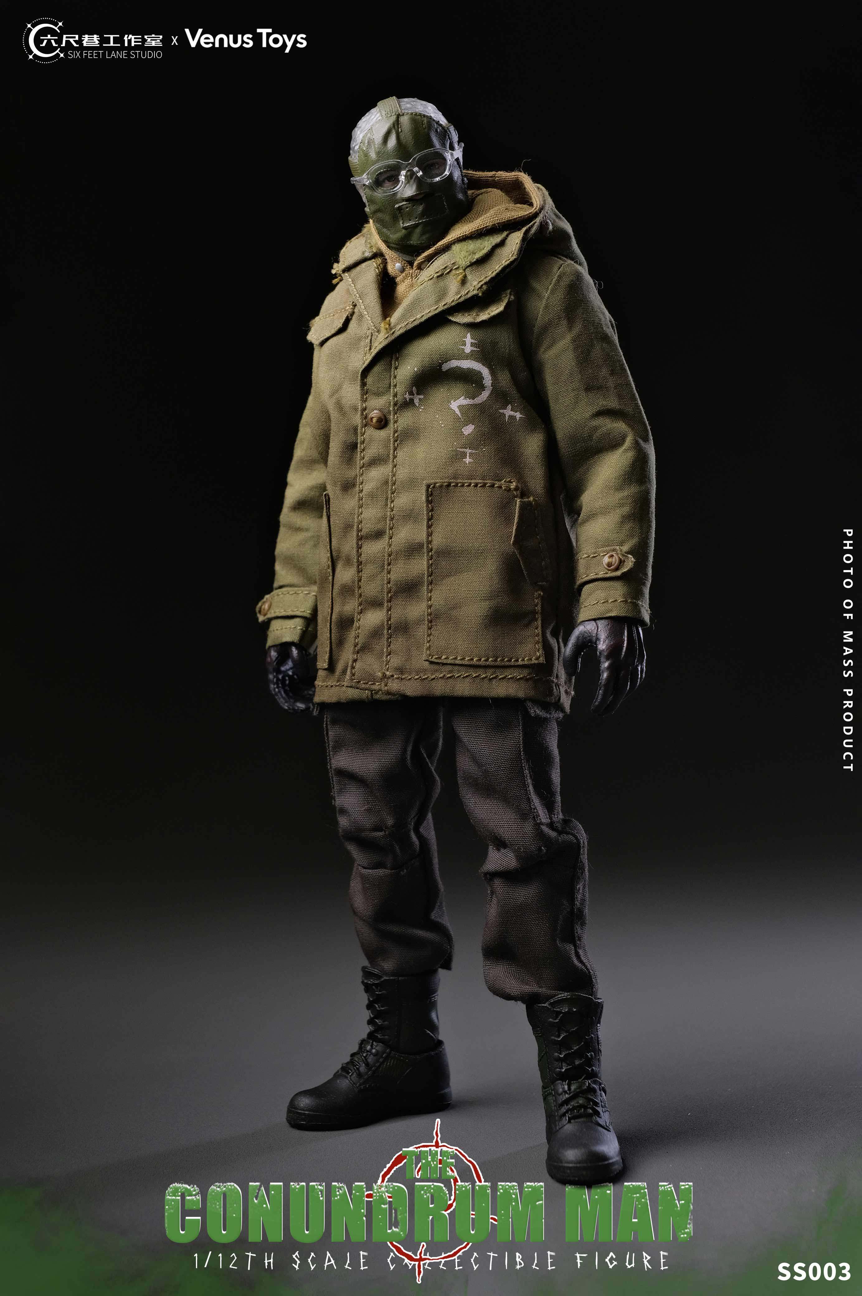 Six Feet Lane - 1:12 The Conundrum Man Action Figure - inshobby.com