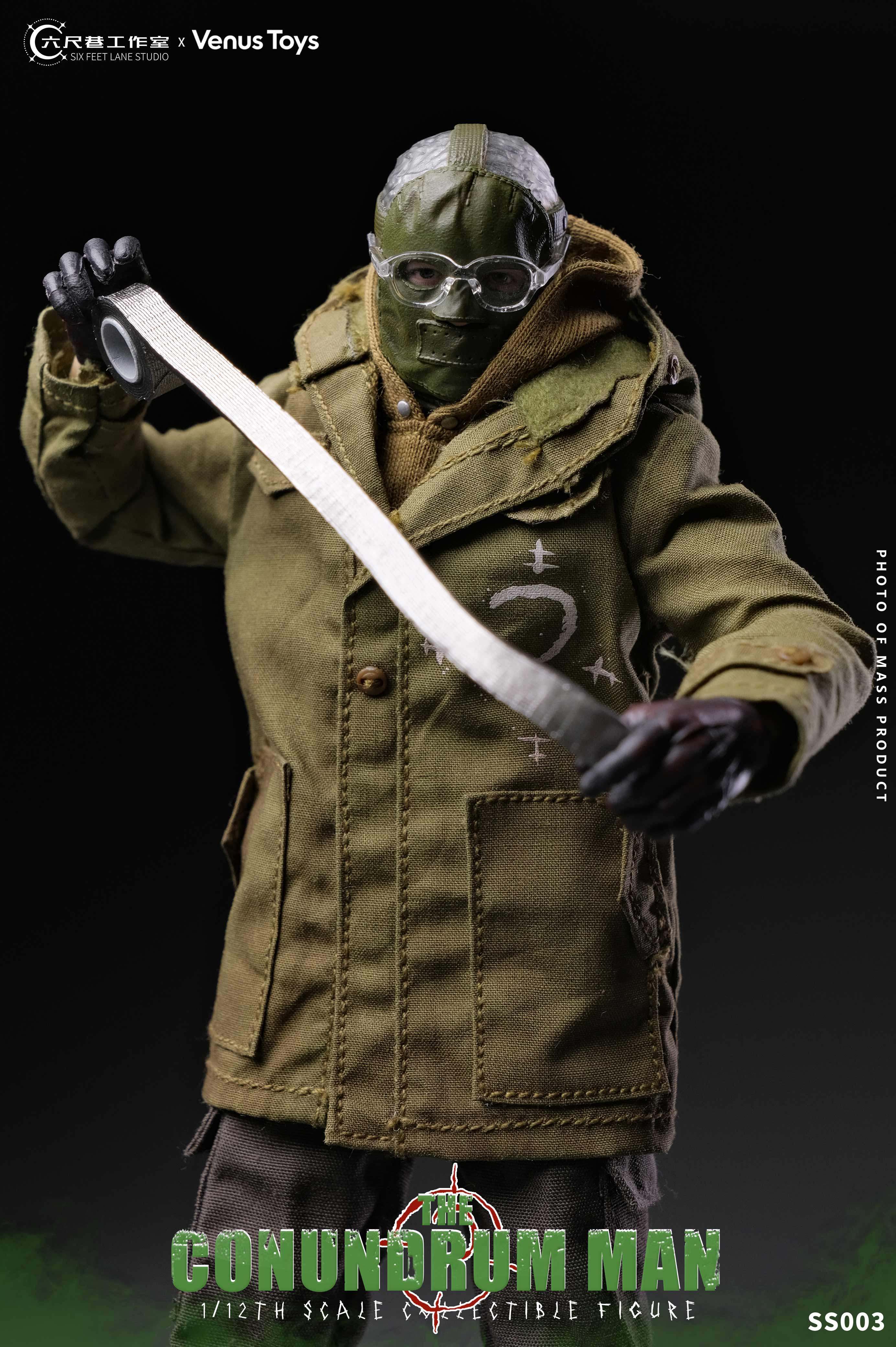 Six Feet Lane - 1:12 The Conundrum Man Action Figure - inshobby.com