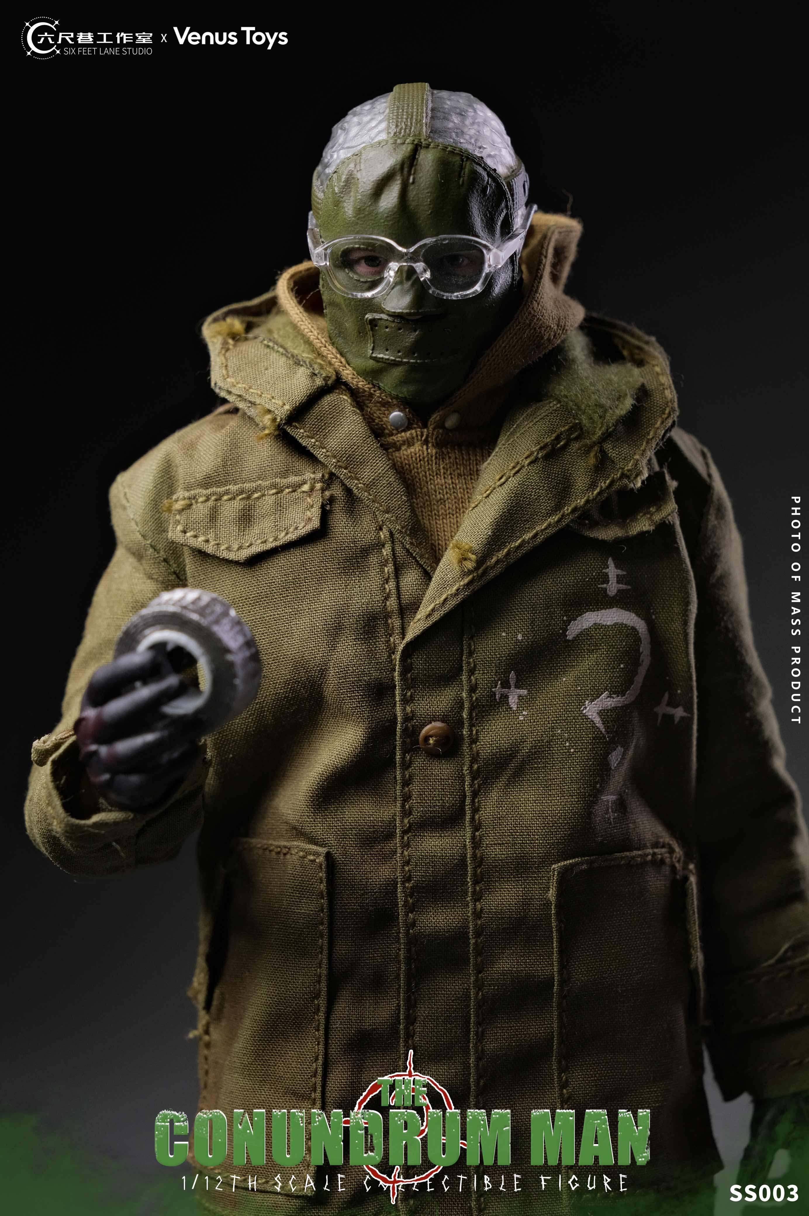 Six Feet Lane - 1:12 The Conundrum Man Action Figure - inshobby.com