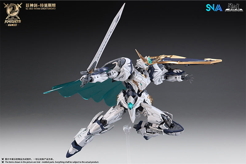 SNAA - 1:144 Titan Great Sword Tristan Model Kit - inshobby.com