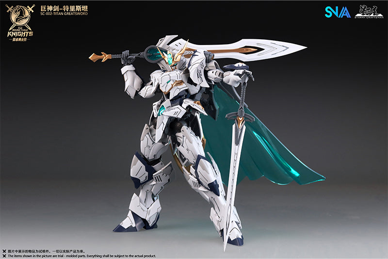 SNAA - 1:144 Titan Great Sword Tristan Model Kit - inshobby.com