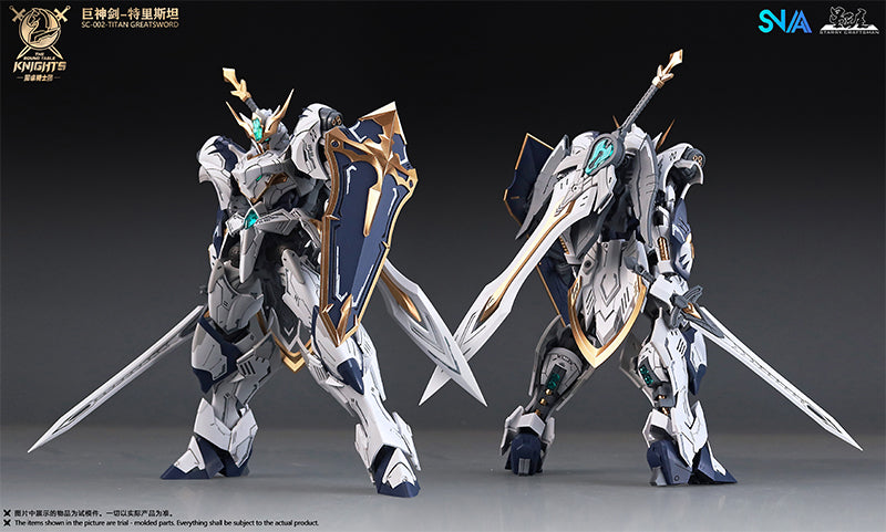 SNAA - 1:144 Titan Great Sword Tristan Model Kit - inshobby.com