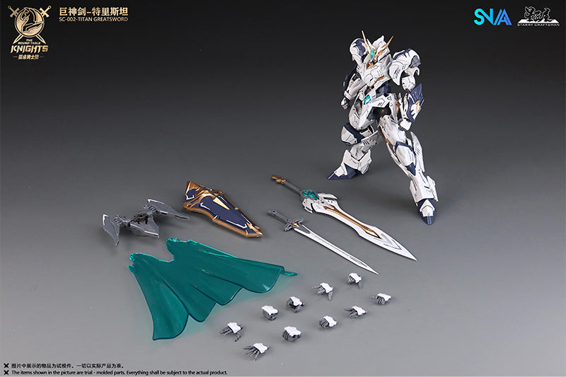 SNAA - 1:144 Titan Great Sword Tristan Model Kit - inshobby.com