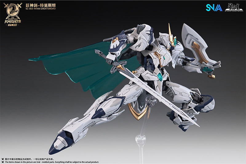 SNAA - 1:144 Titan Great Sword Tristan Model Kit - inshobby.com