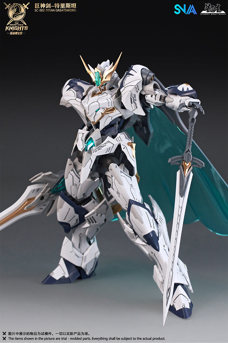 SNAA - 1:144 Titan Great Sword Tristan Model Kit - inshobby.com