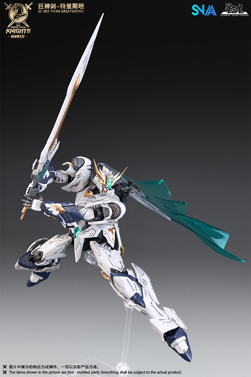 SNAA - 1:144 Titan Great Sword Tristan Model Kit - inshobby.com