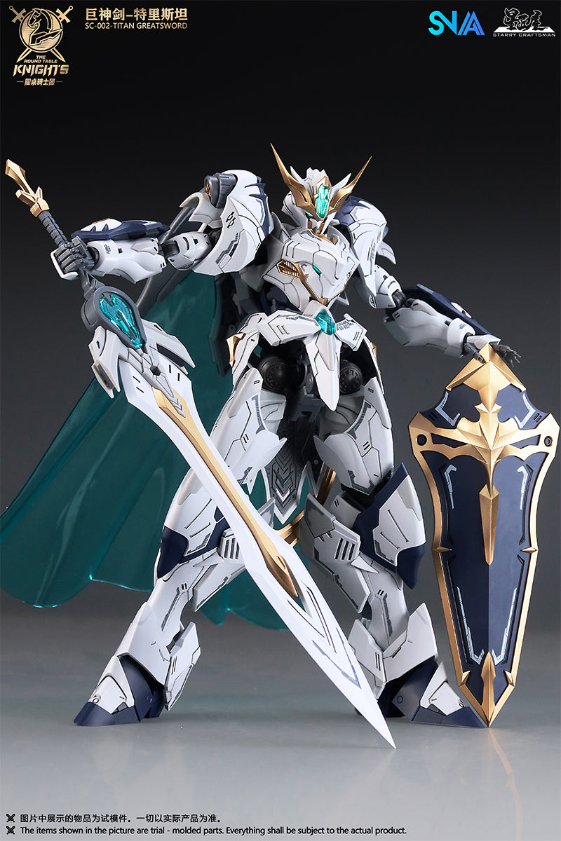 SNAA - 1:144 Titan Great Sword Tristan Model Kit - inshobby.com
