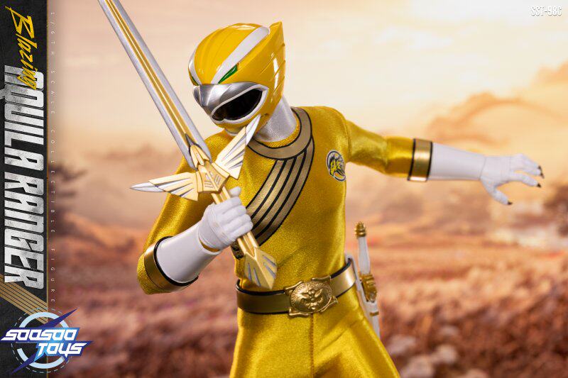 1:6 Blazing Evil Crushing Sword Ranger Team Set Action Figure