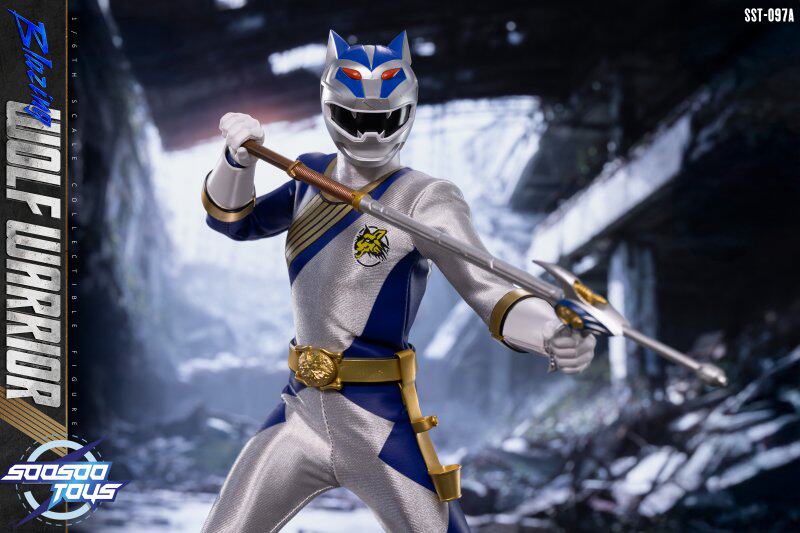 1:6 Blazing Evil Crushing Sword Ranger Team Set Action Figure