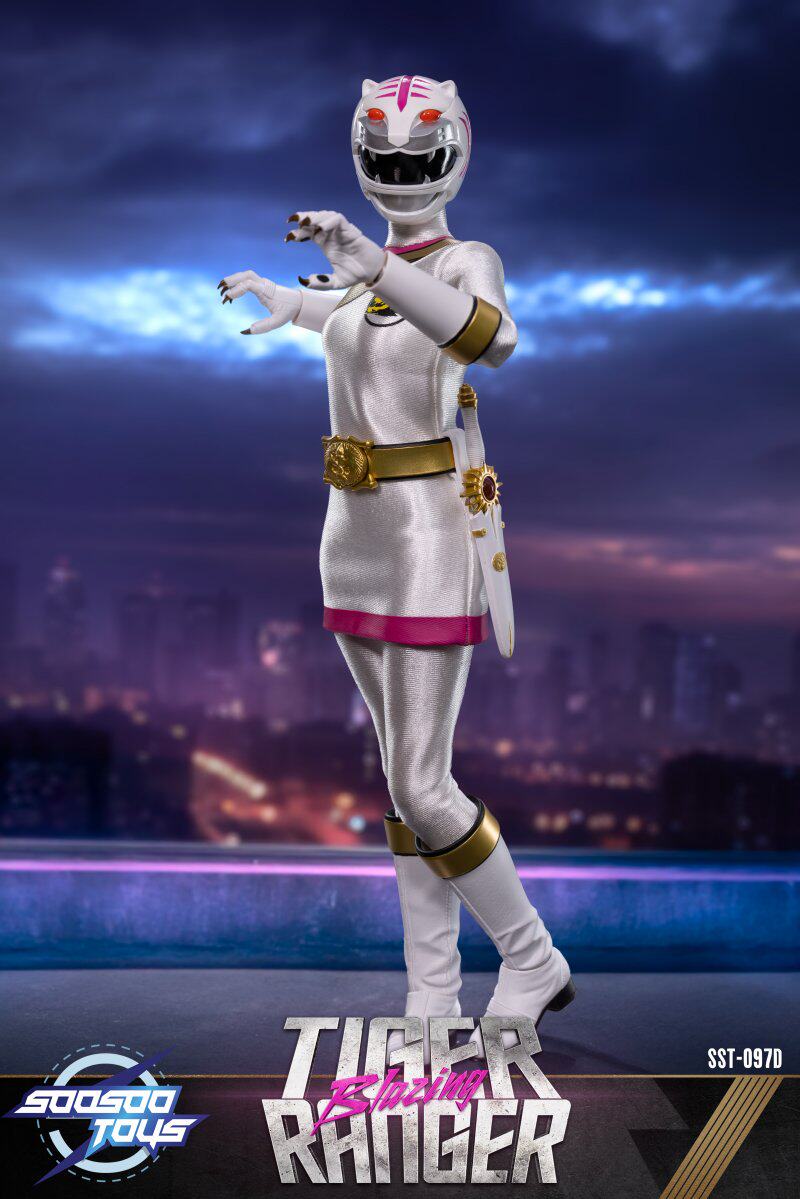 1:6 Blazing Evil Crushing Sword Ranger Team Set Action Figure