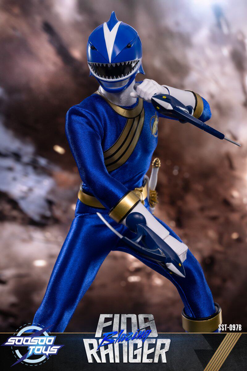 1:6 Blazing Evil Crushing Sword Ranger Team Set Action Figure