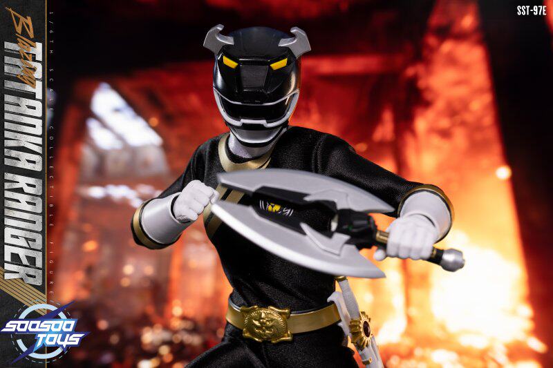 1:6 Blazing Evil Crushing Sword Ranger Team Set Action Figure