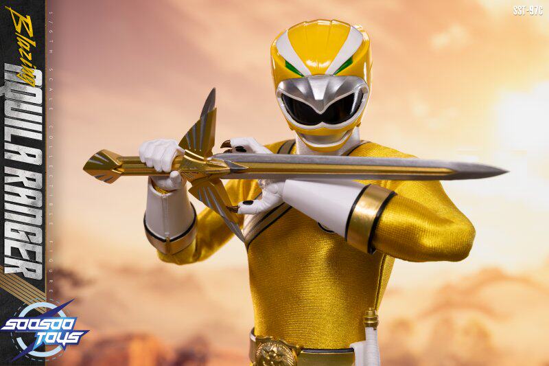 1:6 Blazing Evil Crushing Sword Ranger Team Set Action Figure