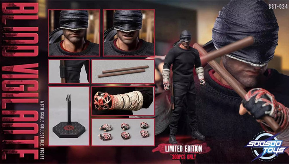SooSooToys - 1:6 Blind Vigilante Action Figure - inshobby.com