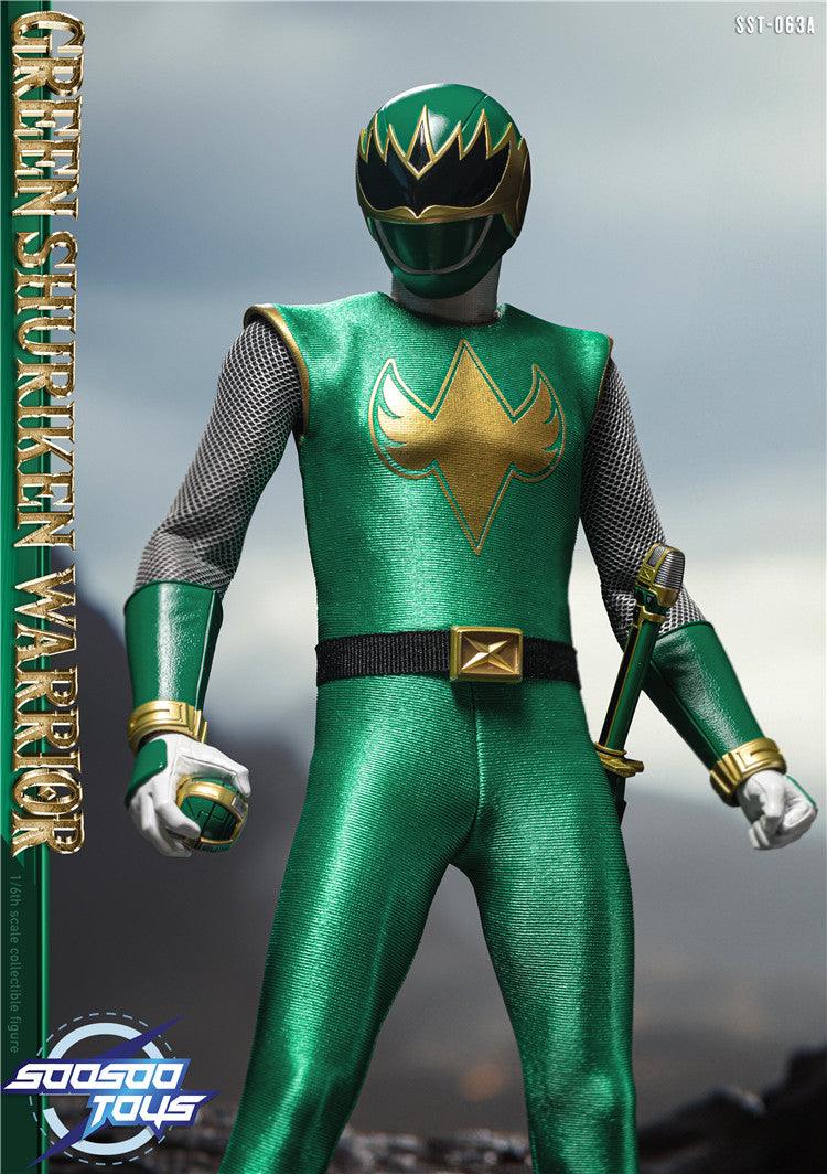 SooSooToys - 1:6 Green Shuriken Warrior Action Figure - inshobby.com
