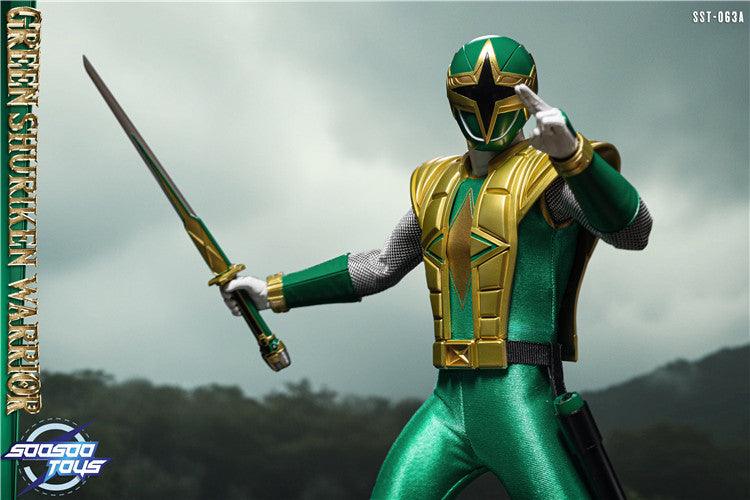 SooSooToys - 1:6 Green Shuriken Warrior Action Figure - inshobby.com