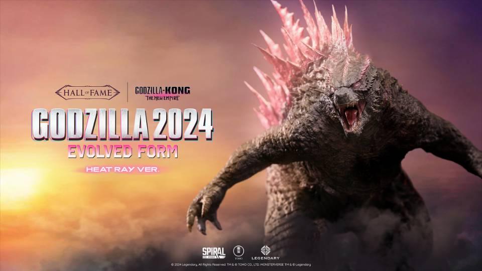 Spiral Studio - Godzilla 2024 Evolved Form Heat Ray Version Figure - inshobby.com