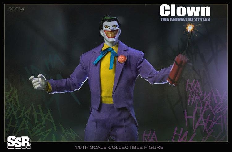 SSR Toys - 1:6 Clown The Animated Styles Action Figure - inshobby.com