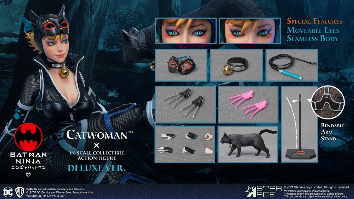 Star Ace - 1:6 Catwoman Ninja Deluxe Version Action Figure - inshobby.com