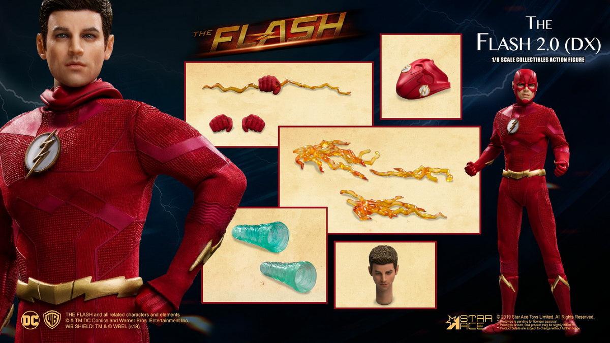 1:8 Barry Allen The Flash 2.0 DX Version Action Figure