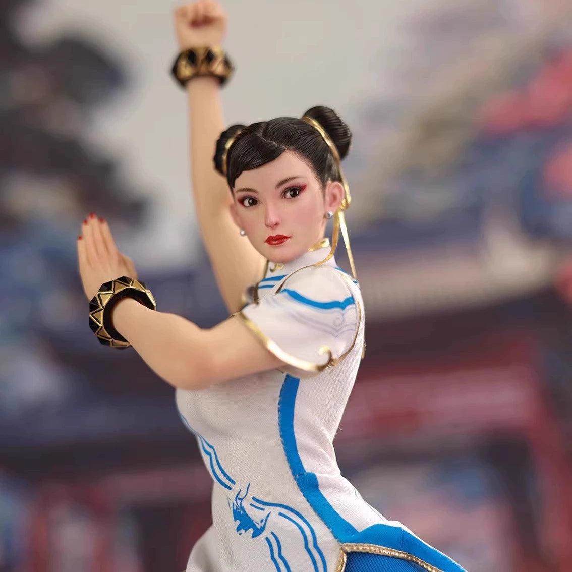 Star Man - 1:6 Female Fighter White Cheongsam Seamless Figure - inshobby.com