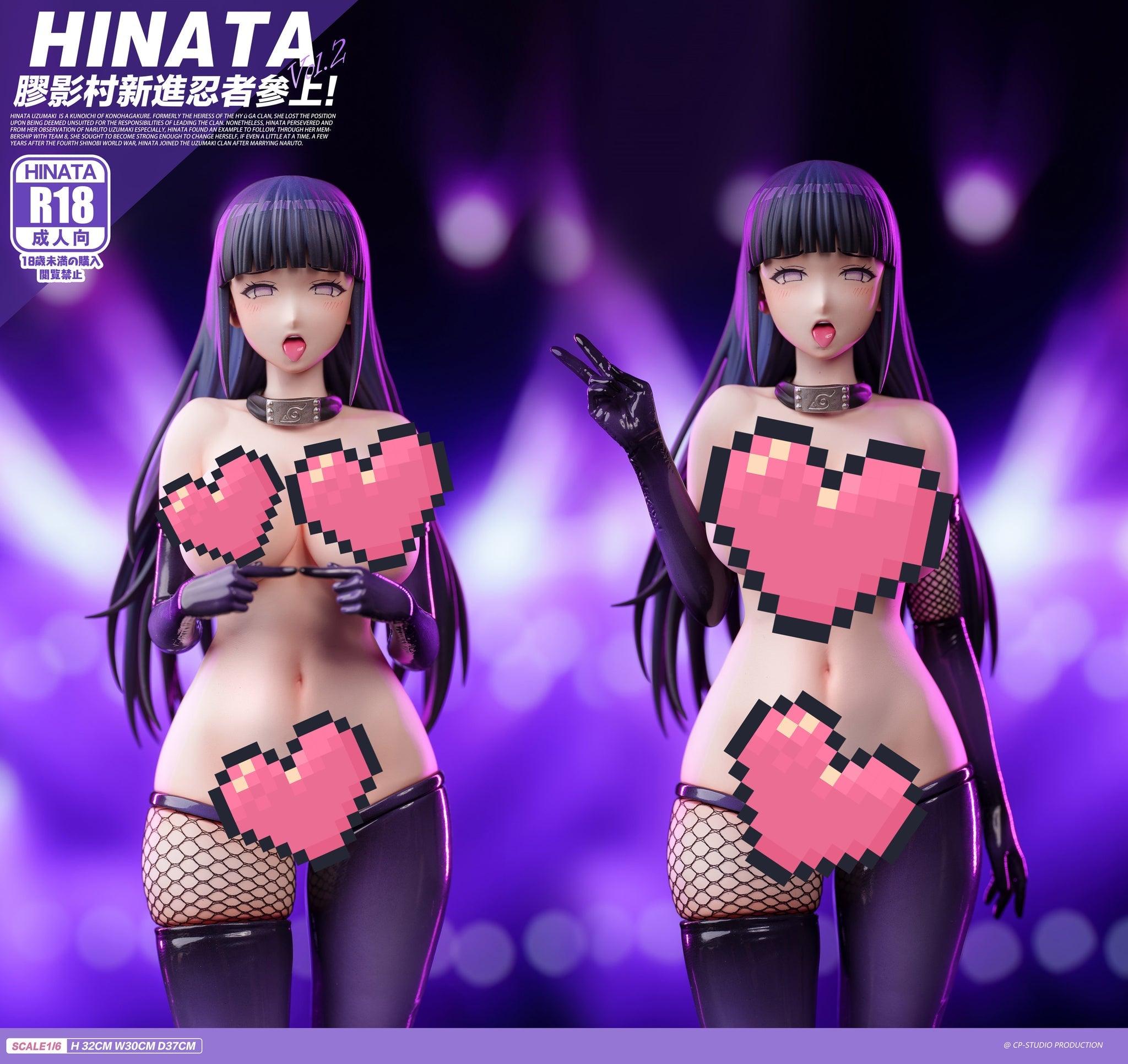 1:6 Hyuga Hinata Sexy Latex Suit Figure Statue