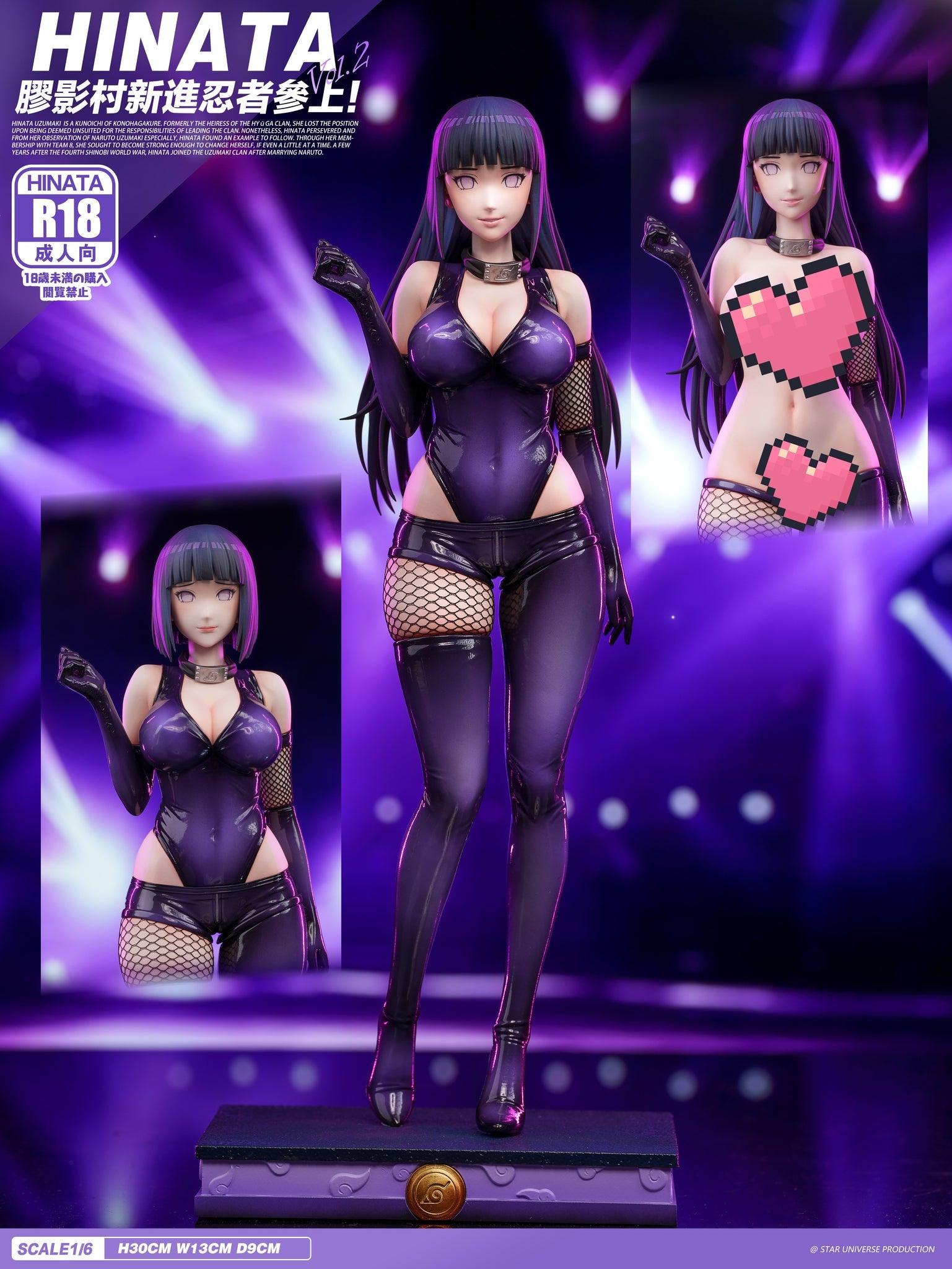 Star Universe - 1:6 Hyuga Hinata Sexy Latex Suit Figure Statue - inshobby.com