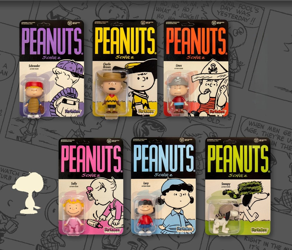 Super7 - Peanuts Snoopy Vol.1 Vinyl ReAction Figure - inshobby.com