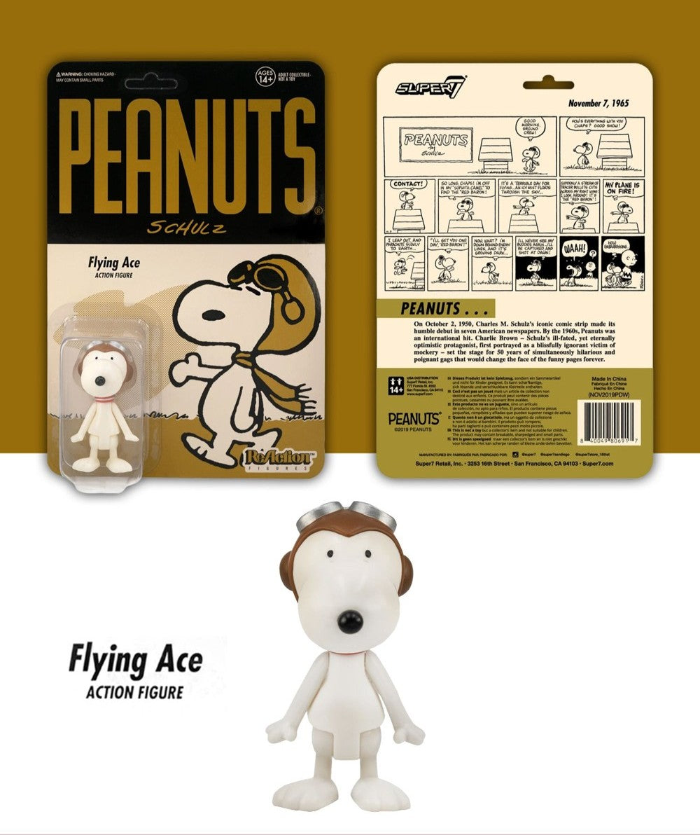 Super7 - Peanuts Snoopy Vol.2 Vinyl ReAction Figure - inshobby.com