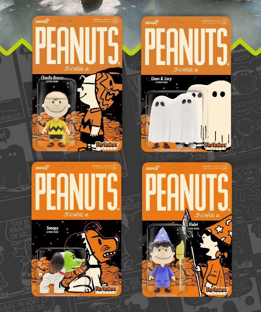 Super7 - Peanuts Snoopy Vol.4 Vinyl ReAction Figure - inshobby.com