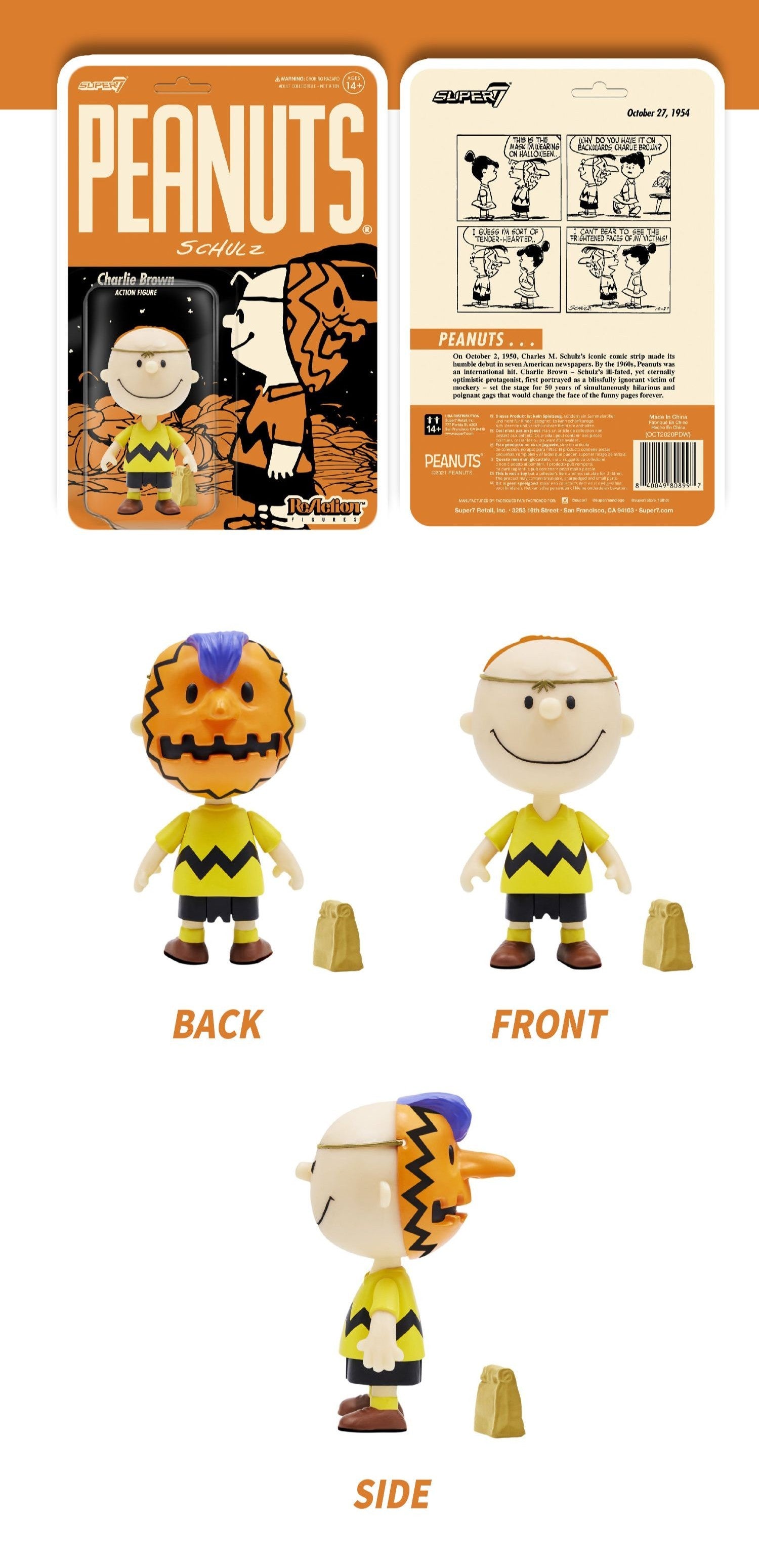 Peanuts Snoopy Vol.4 Vinyl ReAction Figure