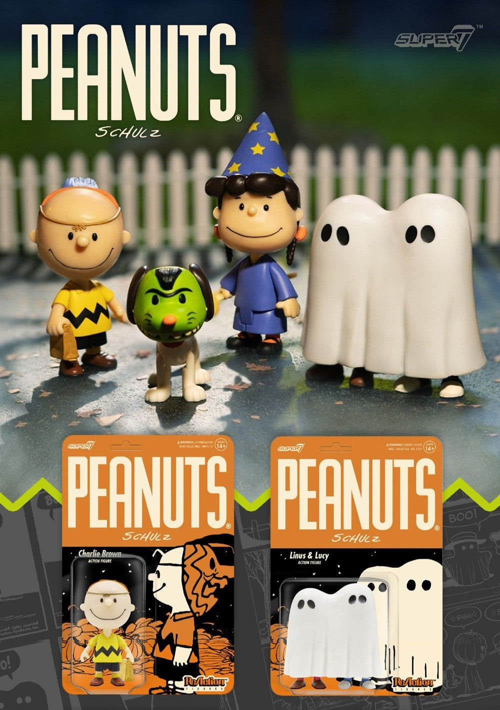 Super7 - Peanuts Snoopy Vol.4 Vinyl ReAction Figure - inshobby.com