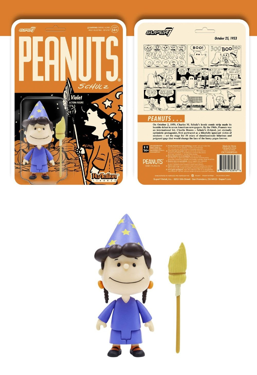 Super7 - Peanuts Snoopy Vol.4 Vinyl ReAction Figure - inshobby.com