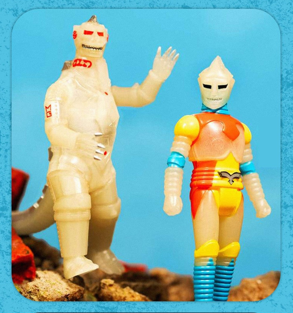 Super7 - Toho Godzilla Glow in the Dark Vol.1 Vinyl ReAction Figure - inshobby.com