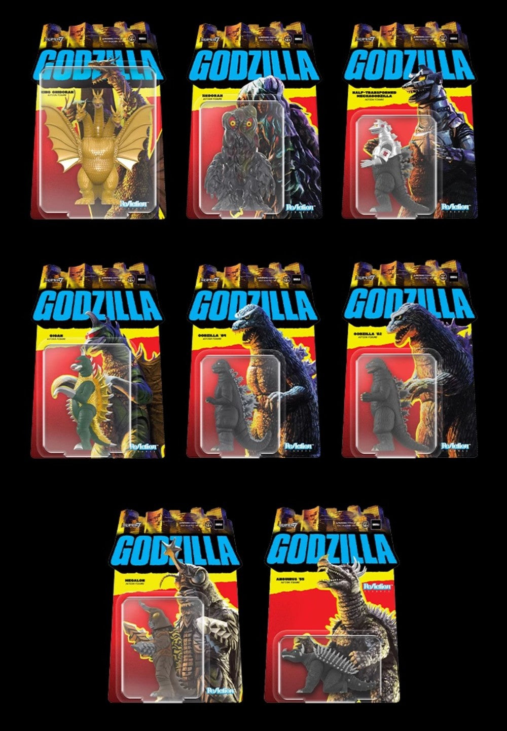 Super7 - Toho Godzilla Vol.0 Vinyl ReAction Figure - inshobby.com
