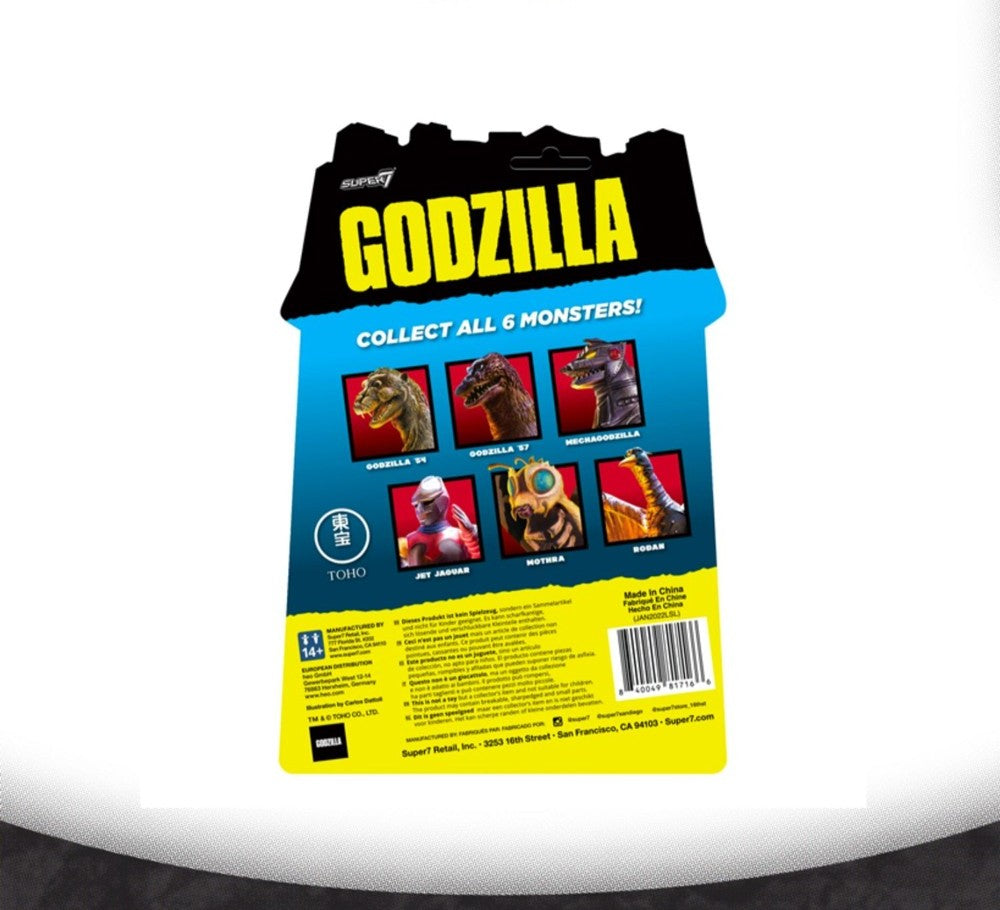 Super7 - Toho Godzilla Vol.1 Vinyl ReAction Figure - inshobby.com