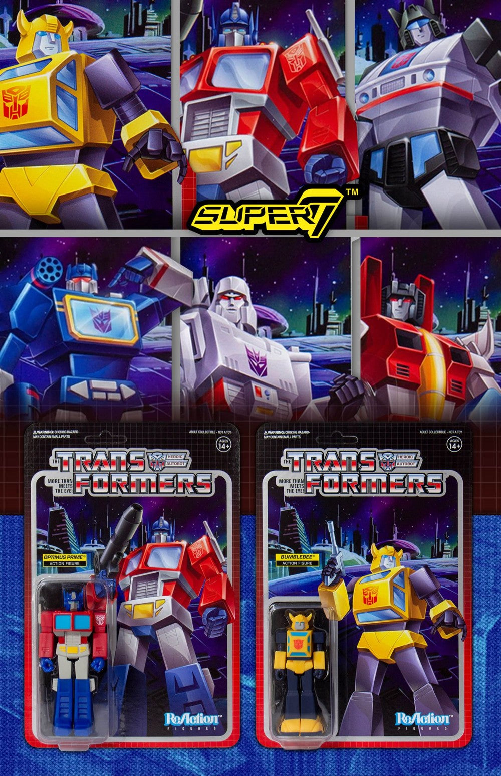 Super7 - Transformers Vol.1 Vinyl ReAction Figure - inshobby.com