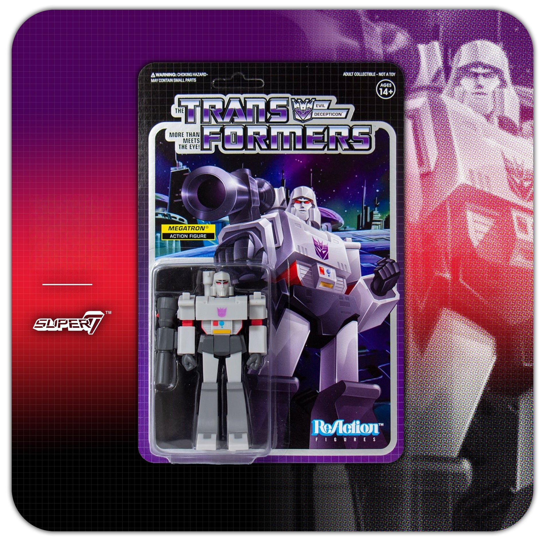 Super7 - Transformers Vol.1 Vinyl ReAction Figure - inshobby.com
