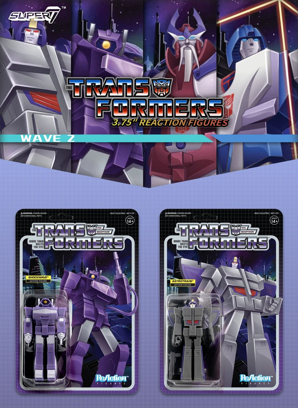 Super7 - Transformers Vol.2B Vinyl ReAction Figure - inshobby.com